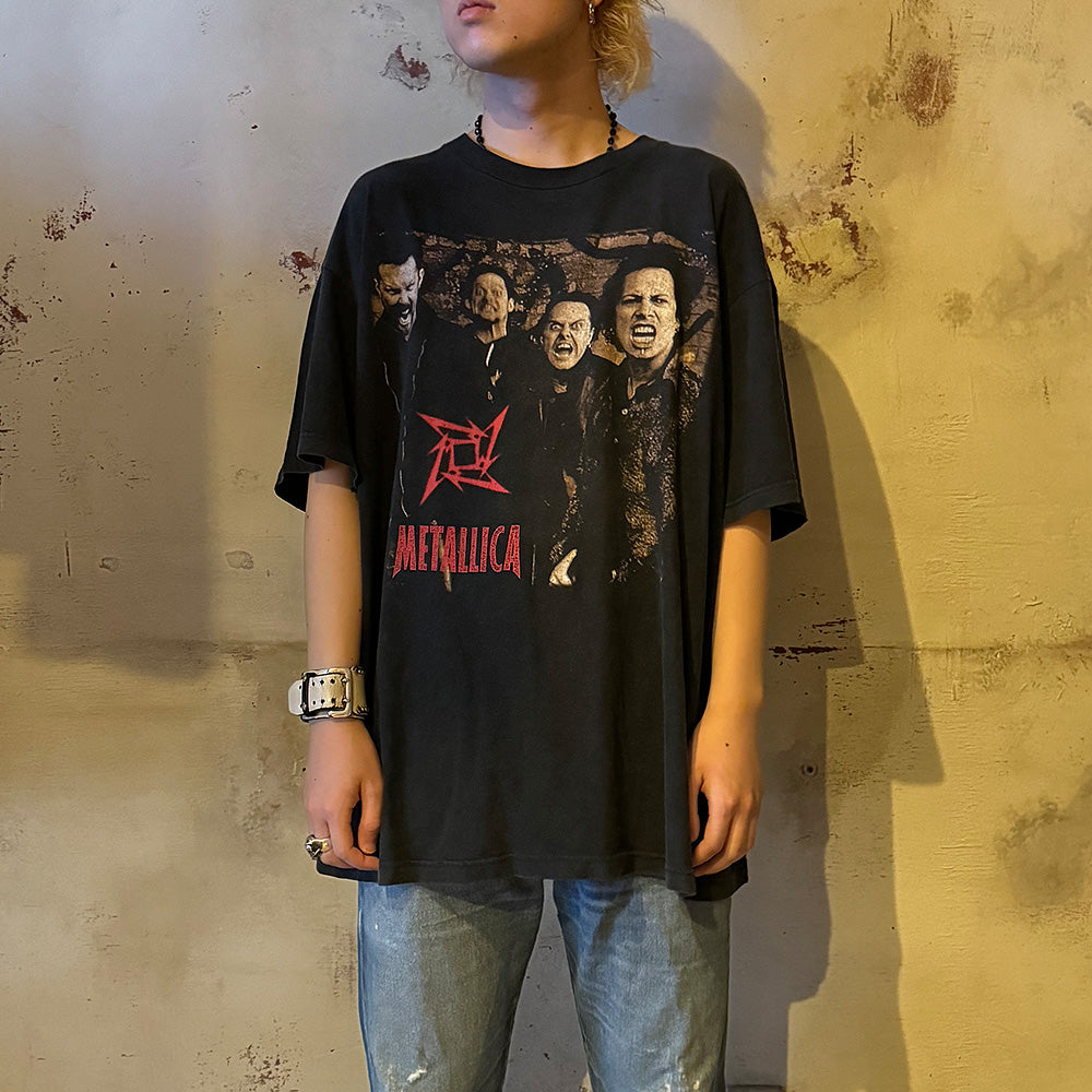 90's Metallica “ON THE ROAD AGAIN '96/'97” Tour Tシャツ 240702H