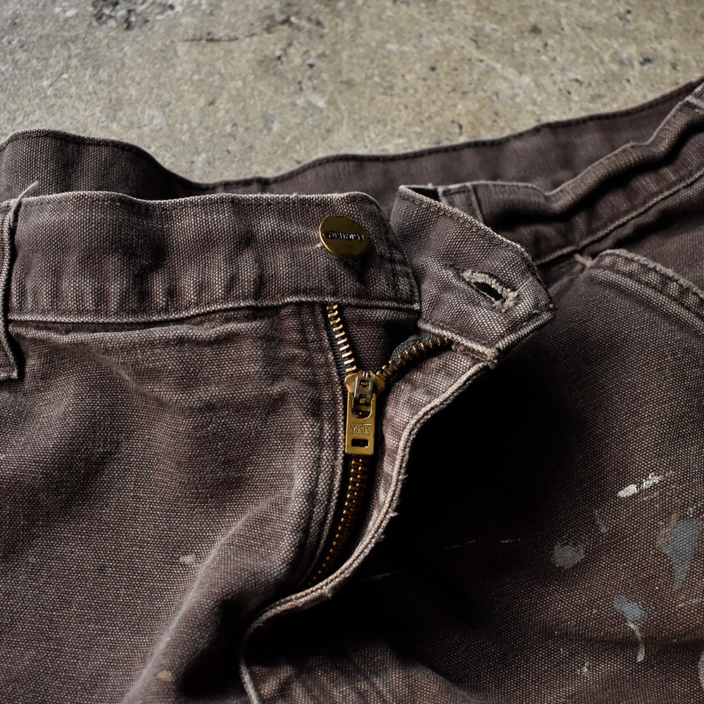 ダメージ！ペンキ！ Carhartt グランジ ダックペインターパンツ 240114H