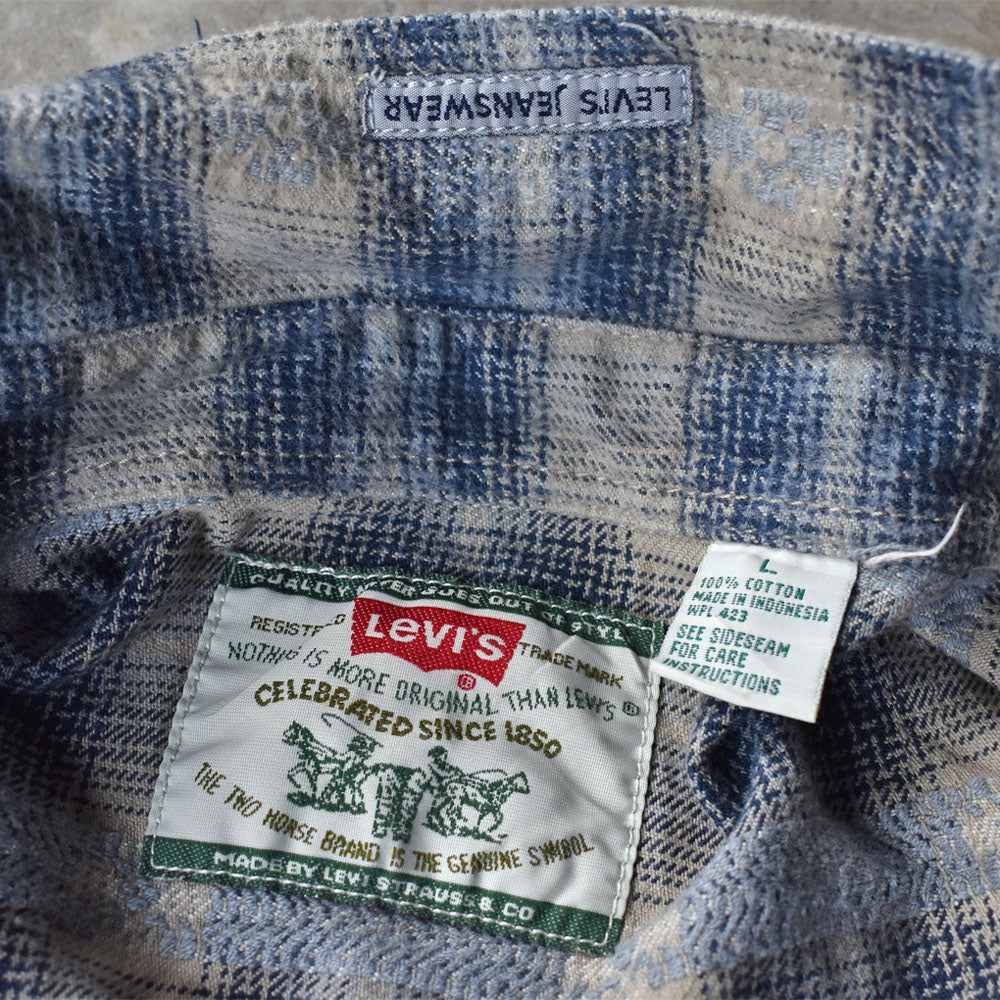 90’s デッドストック！ Levi’s ライトネル フランネルシャツ 231216
