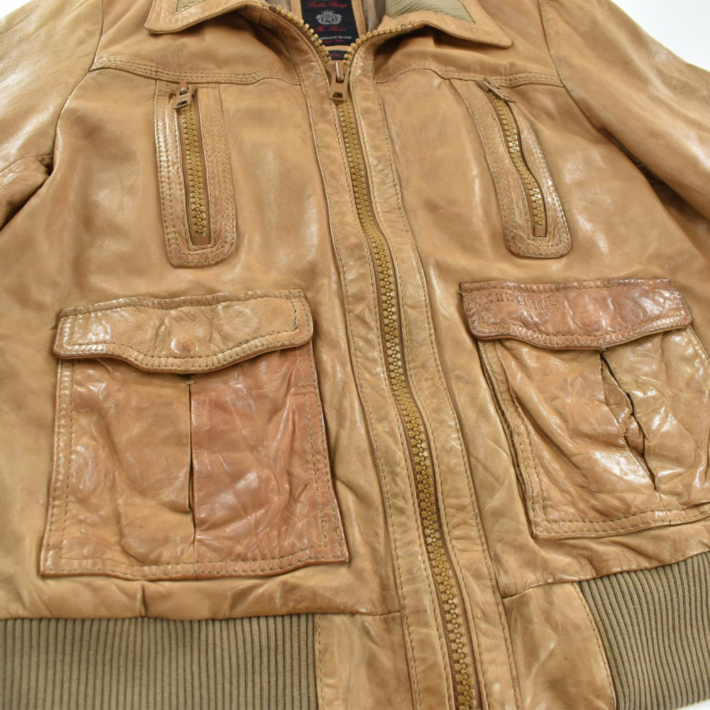 Y2K REDSKINS シープレザー レザージャケット 261020H