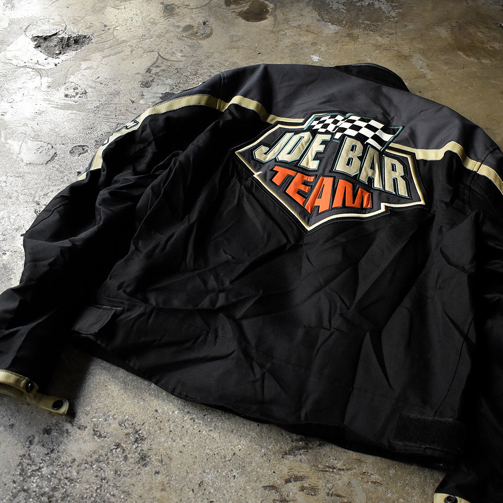 90's～ “JOE BAR TEAM  comics” CERPROTEC レーシングジャケット 240115H
