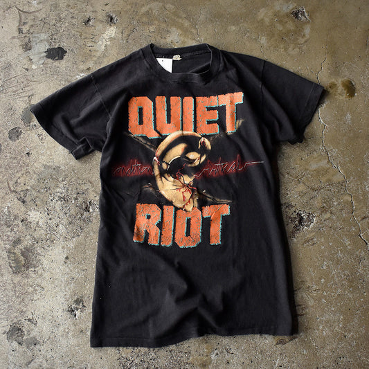 80's QUIET RIOT “Condition Critical” Tour 1984 ロック Tシャツ 250729H