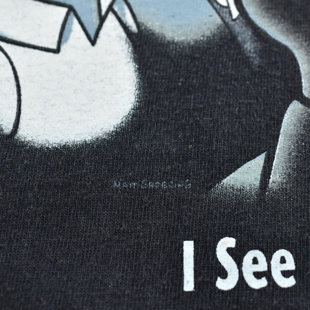 Y2K The Simpsons “I See Dumb People” パロディTシャツ 260424H