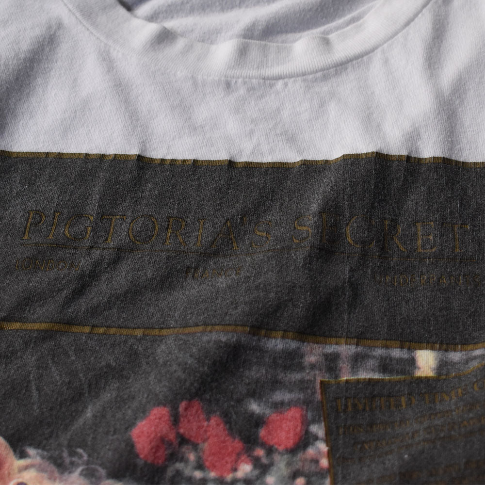 90's Miss Piggy “Pigtoria’s Secret” Tシャツ 250912H
