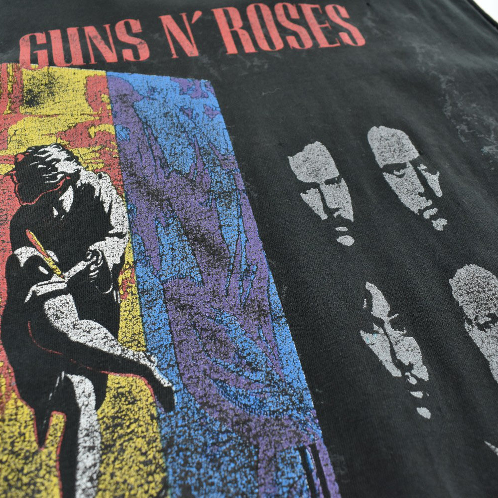 90's Guns N' Roses × Metallica "Stadium Tour 1992" カットオフ ロックTシャツ 260728H