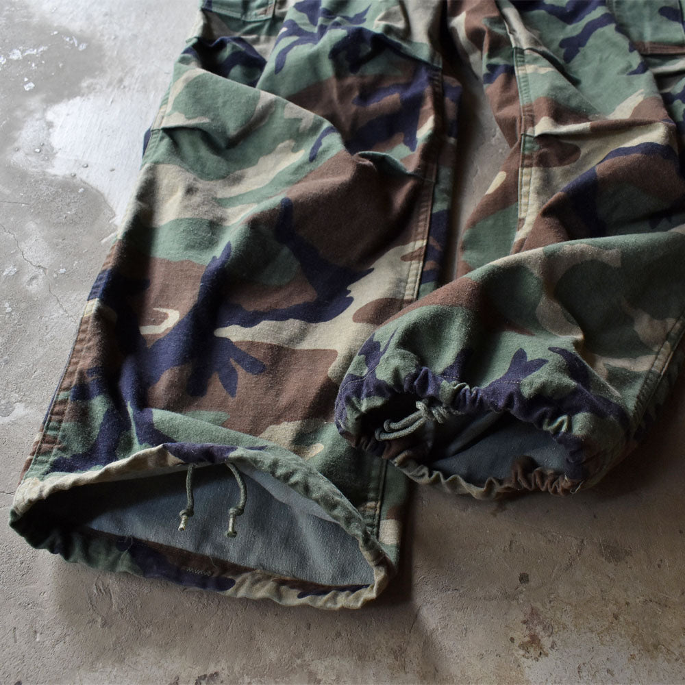 Y2K U.S.ARMY M-65 ウッドランド カモフラ柄 フィールドパンツ 240524