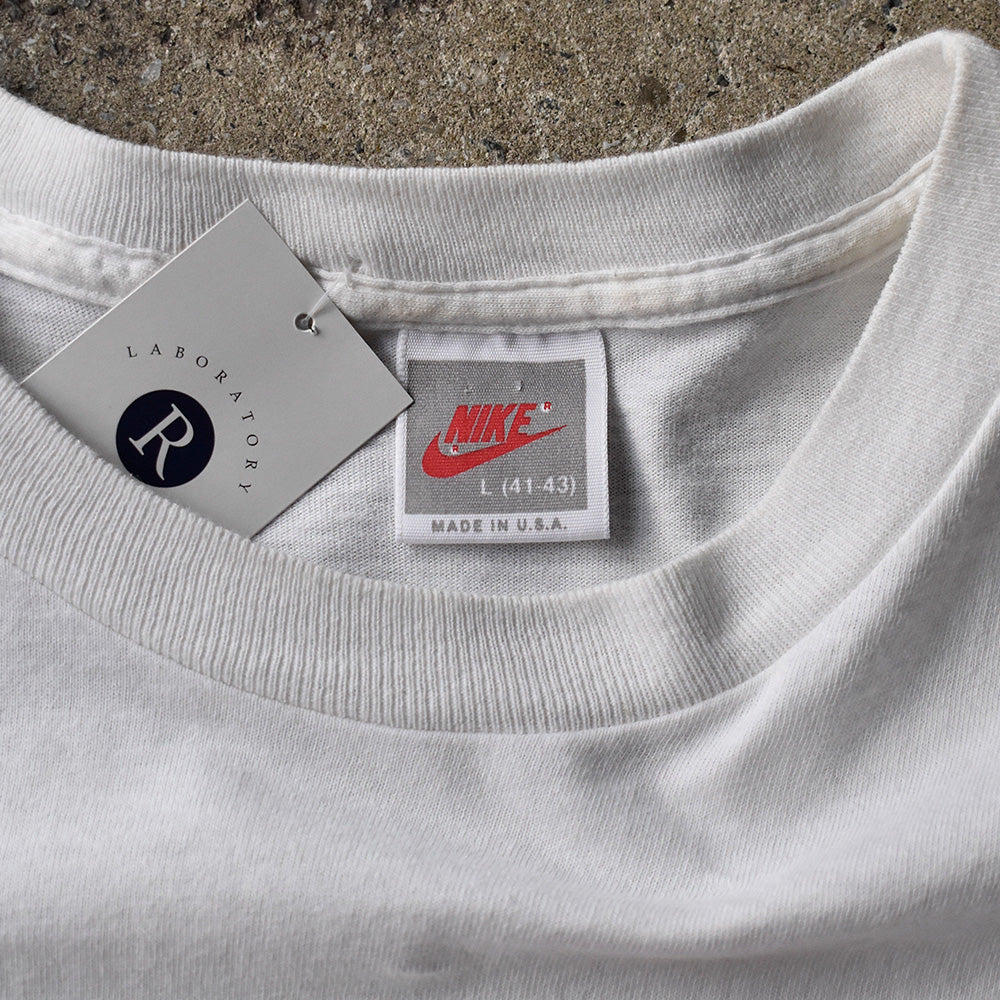 90's NIKE 反転AIRスウォッシュロゴ！ Tシャツ USA製 240301H