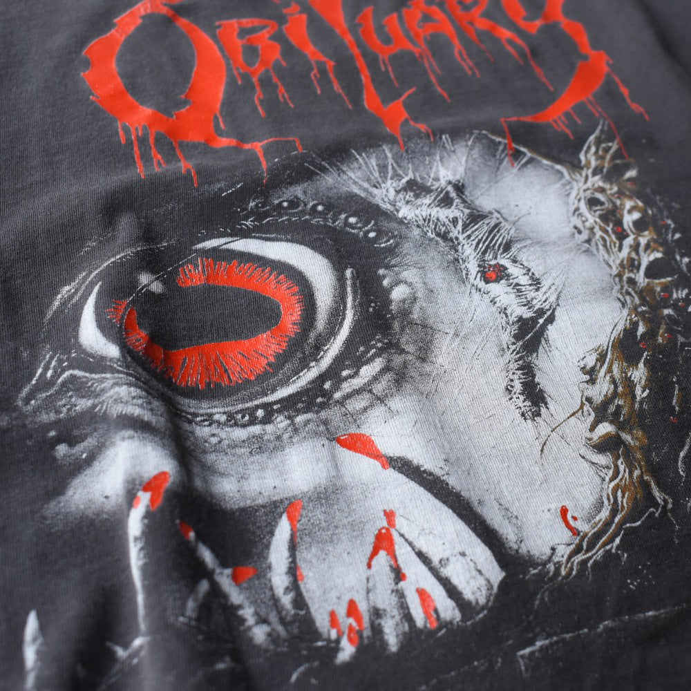 90’s Obituary "Cause of Death" デスメタル ロックT 251114H