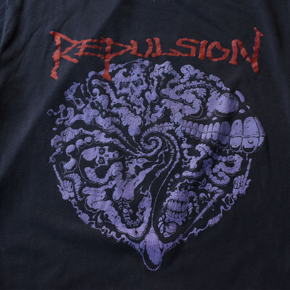 80's REPULSION "Horror Pain Gore Death" Tシャツ 250901H