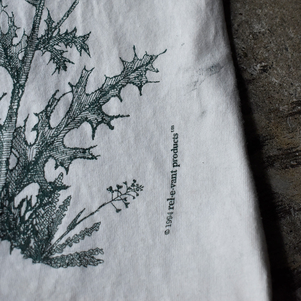 90's “so many weeds so little time” 雑草 AOP Tシャツ USA製 240407H