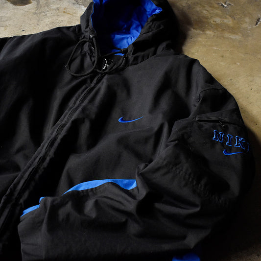 90's~ NIKE フード付き 中綿入り ナイロンジャケット 231222