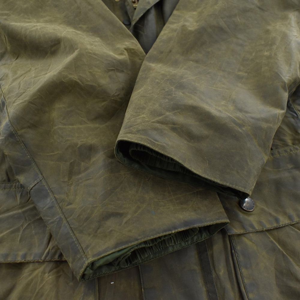 90’s Barbour 旧3ワラント "GAMEFAIR" オイルドジャケット 261016H