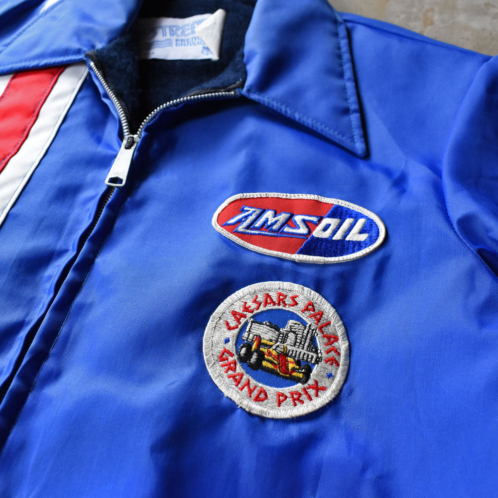 70’s UPSTREAM “AMSOIL” ナイロン レーシングジャケット NOS 251021H