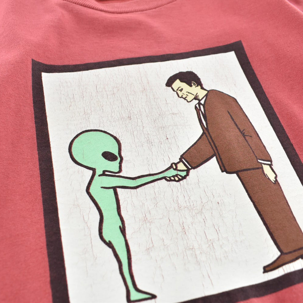 90's Helmet “Alien Handshake” ロックTシャツ 260526HFK2 – LABORATORY®