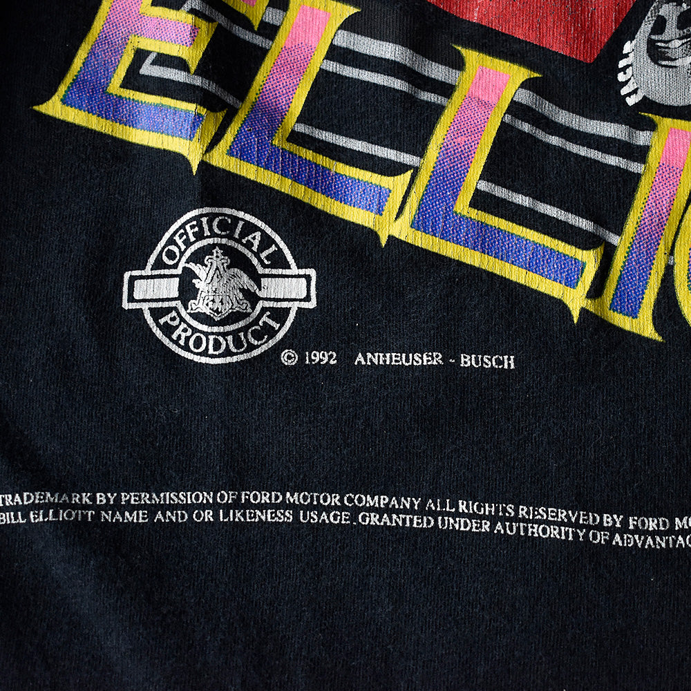 90's “Bill Elliott” レーシングTシャツ 250619H