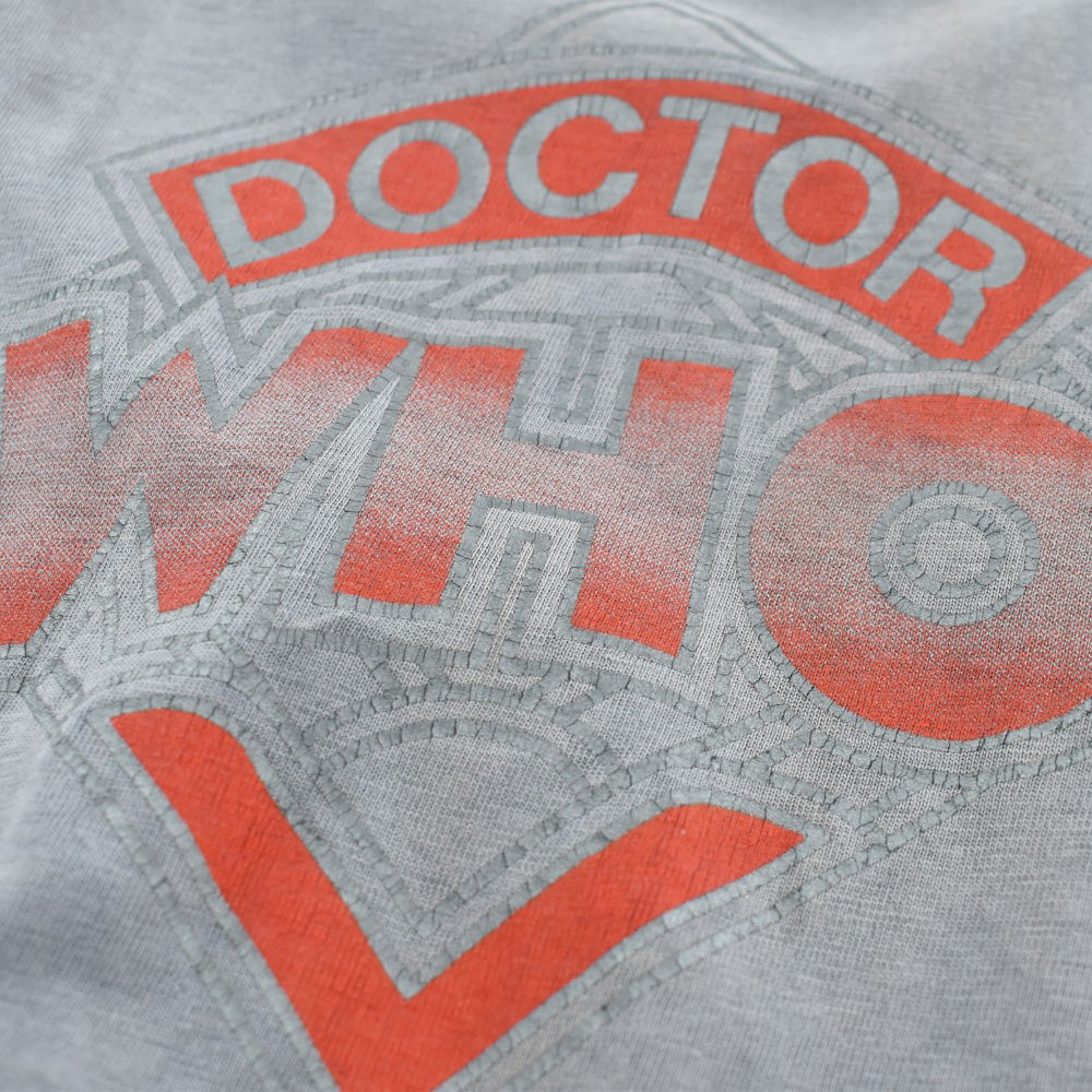 80's Doctor Who 鬼フェード ムービーTシャツ 260915H