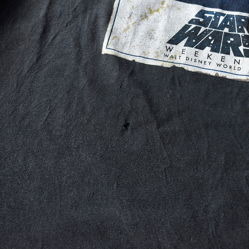 Y2K Disney “STAR WARS WEEKENDS” キャラ Tシャツ 250806H