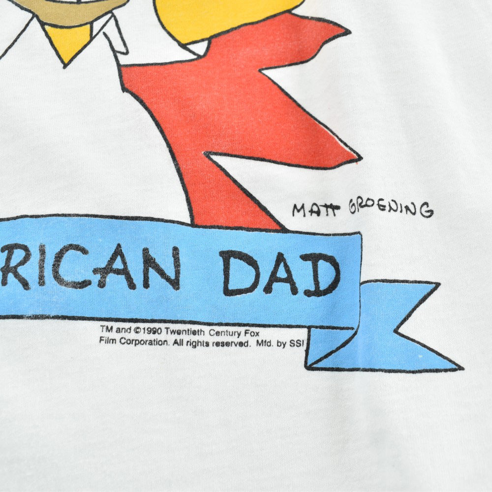 90’s THE SIMPSONS “ALL-AMERICAN DAD” Tシャツ 260501H