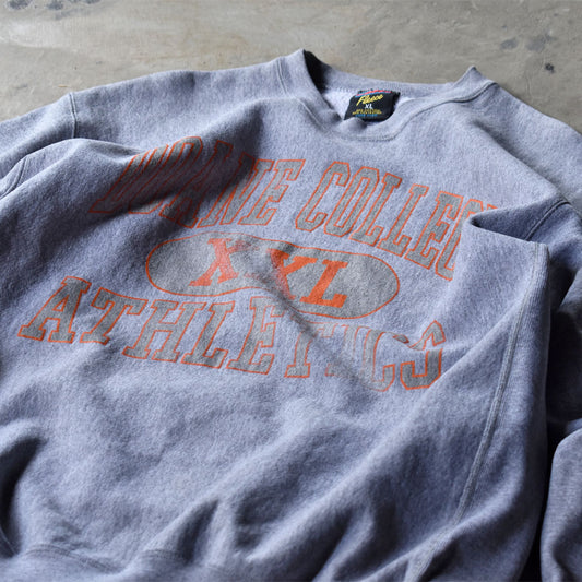 90's SOFFE “DOANE COLLEGE ATHLETICS” リバースタイプ スウェット USA製 230824