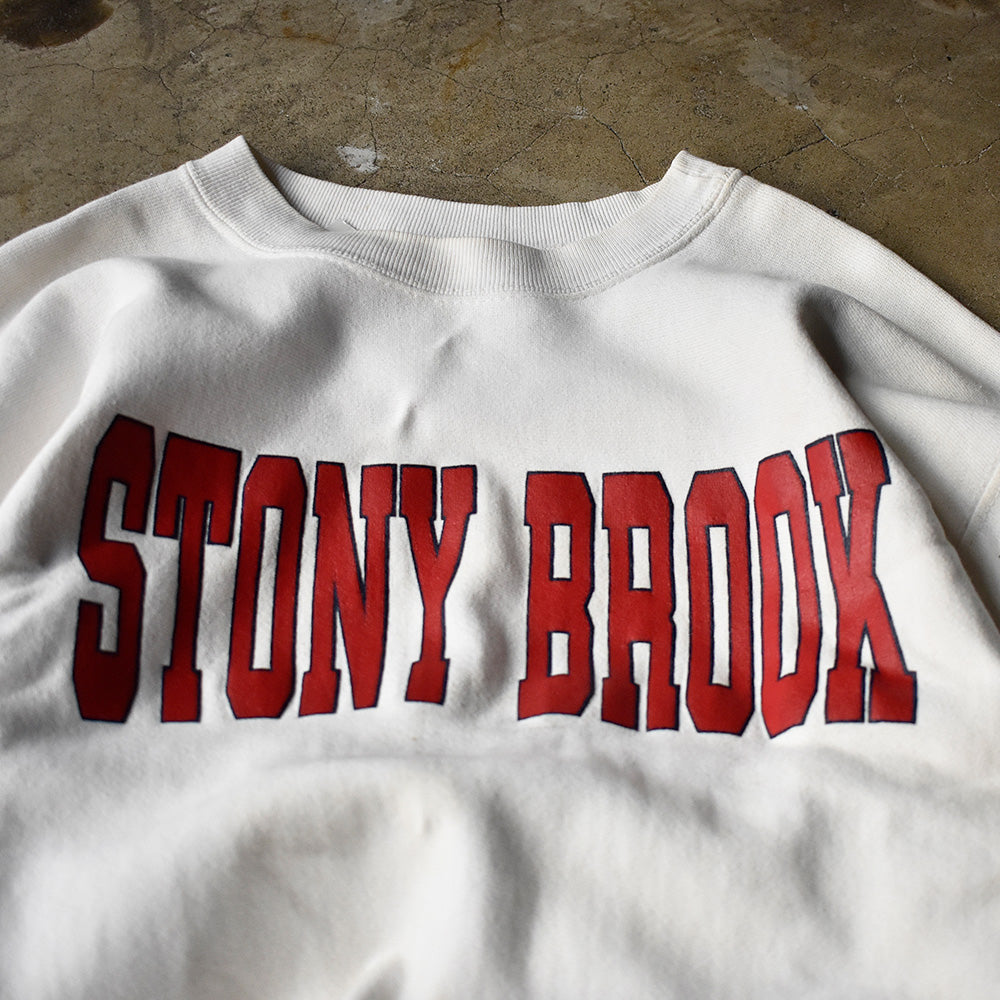 80's Champion "STONY BROOK" RWスウェット USA製 240218H