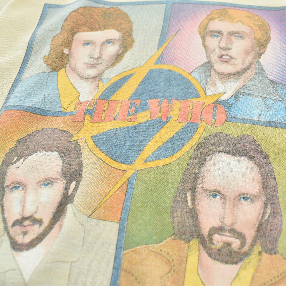 80's THE WHO "CNE Stadium 1980" ロックTシャツ 260918H