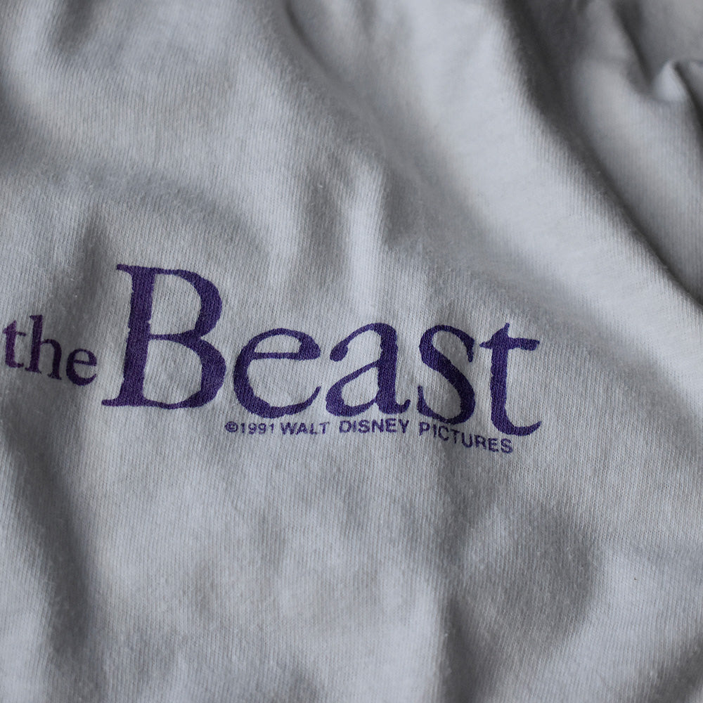 90's Disney “Beauty and the Beast“ Tシャツ USA製 250519H