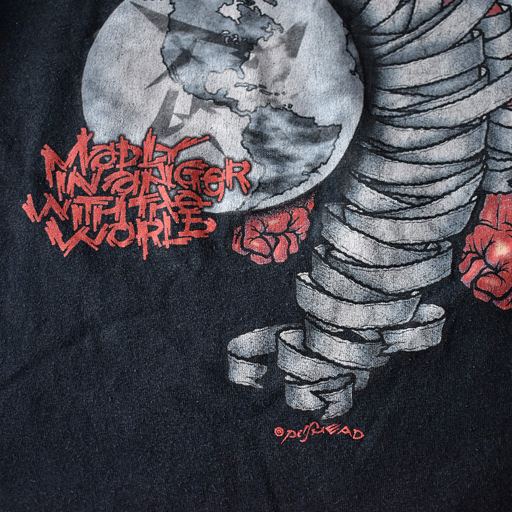 Y2K Metallica×Pushead “Madly in Anger with the World“ Tour Tシャツ 250626H