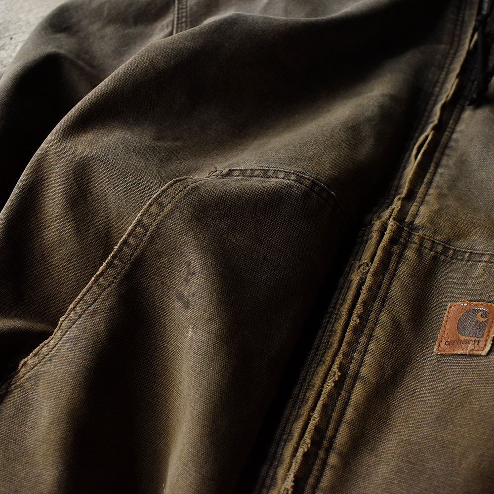 Y2K ダメージ！ Carhartt アクティブパーカー メッシュライナー 230921H