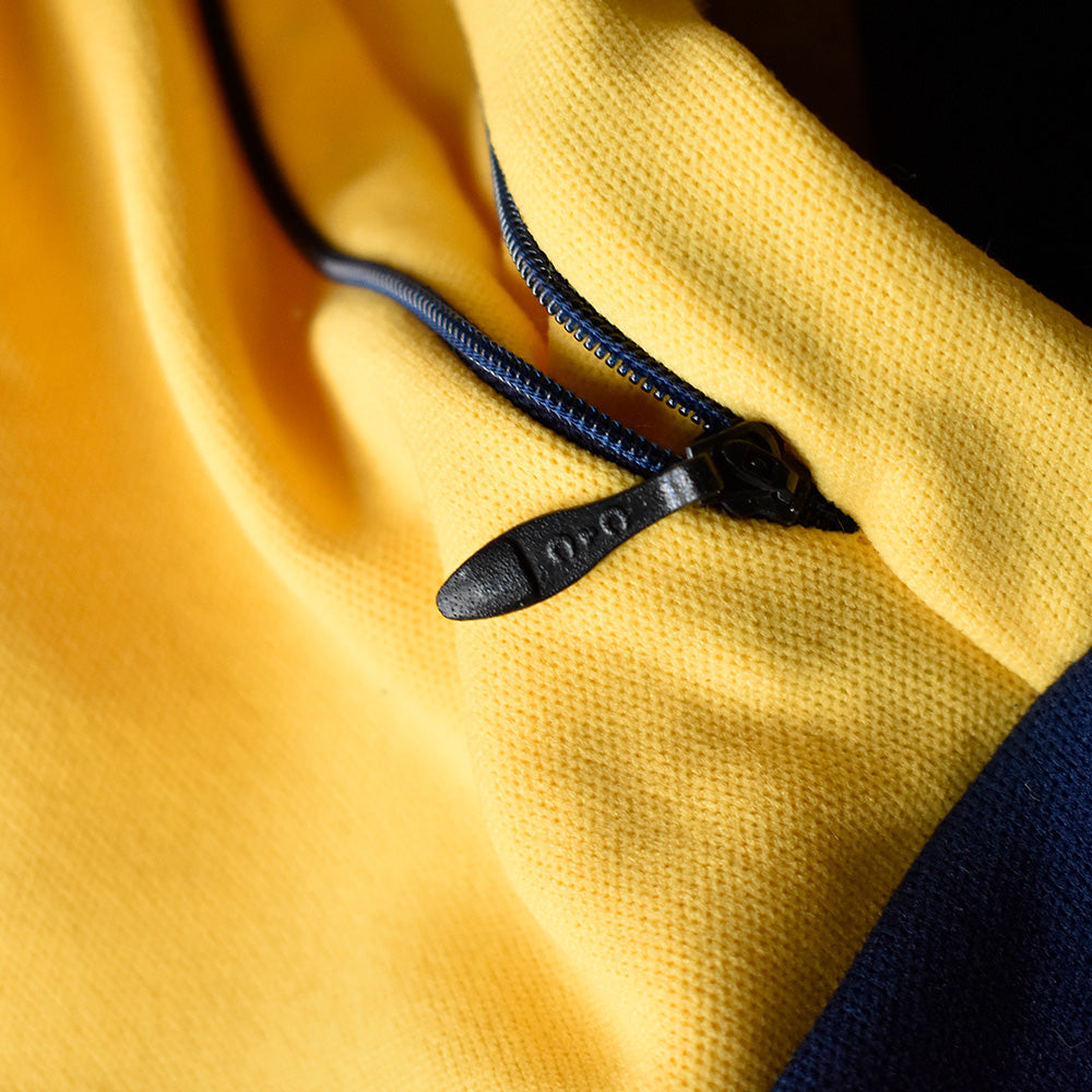 70's～ COURT CASUALS “ロケットTALON” イエロー×ネイビー！ トラックジャケット USA製 250522H