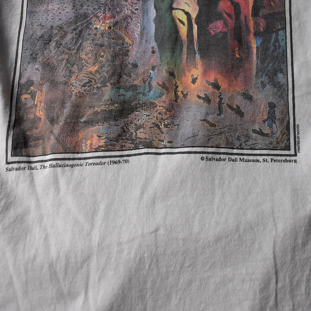 90's Salvador Dalí “The Hallucinogenic Toreador” art Tシャツ 231015H