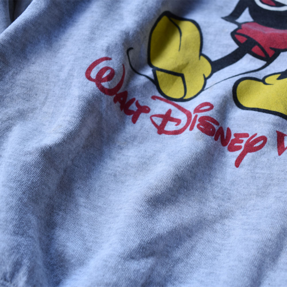 90's Disney “Mickey” クルーネック スウェット USA製 231024