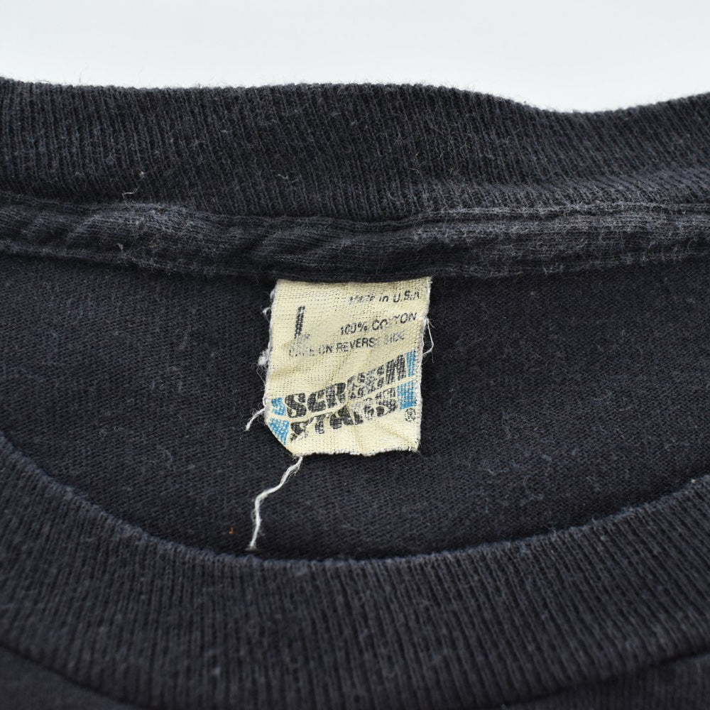 80's THE WATERBOYS "Wave Logo" ポストパンク ロックTシャツ 260904H