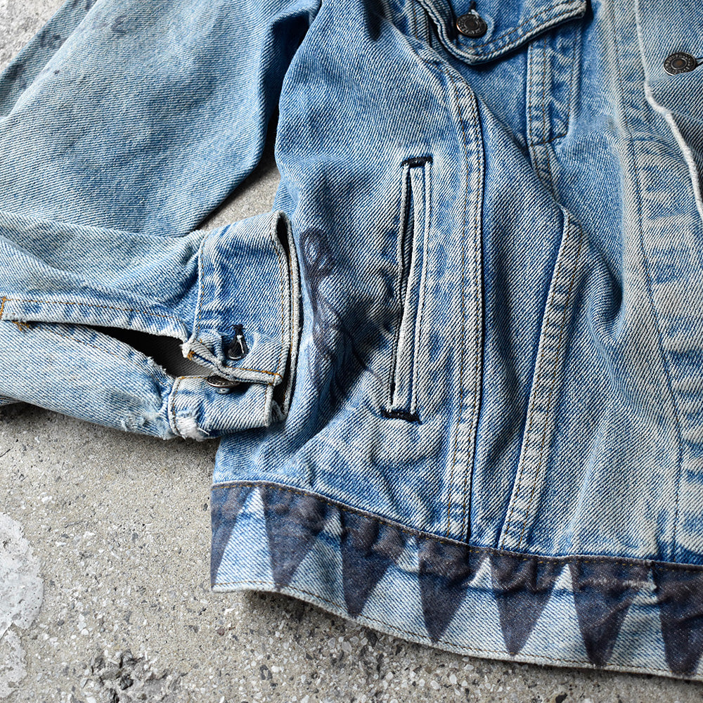 80's ペイント！ Levi's 70506-0216 デニムジャケット USA製 240518H