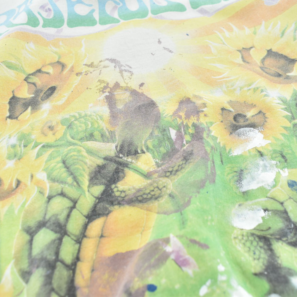 90's Liquid Blue Grateful Dead "Terrapin Sunflower" Summer Tour 1995 タイダイ ロックT 260714H