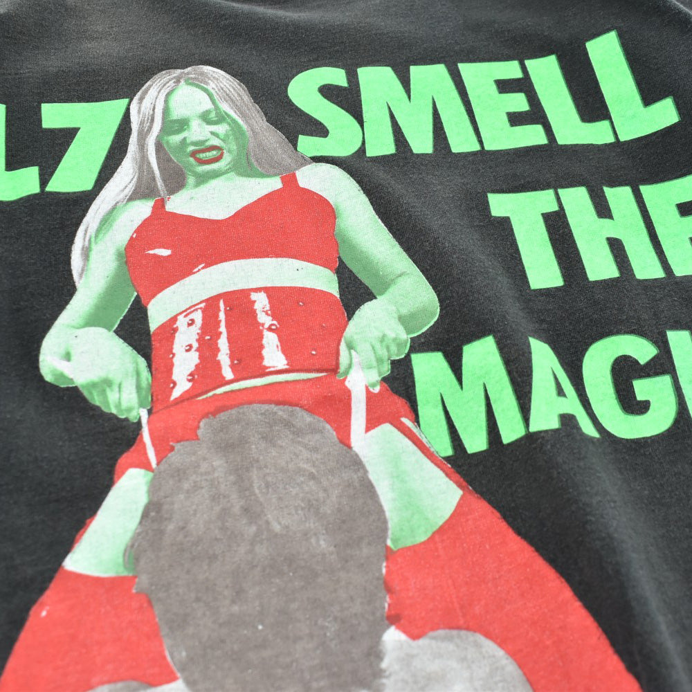 90's L7 "Smell the Magic" グランジ ロックTシャツ 260710HFK2