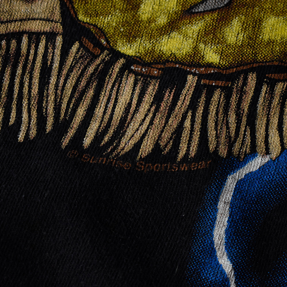 90’s AMERICAN THUNDER "インディアン×ウルフ" Tシャツ 250523H