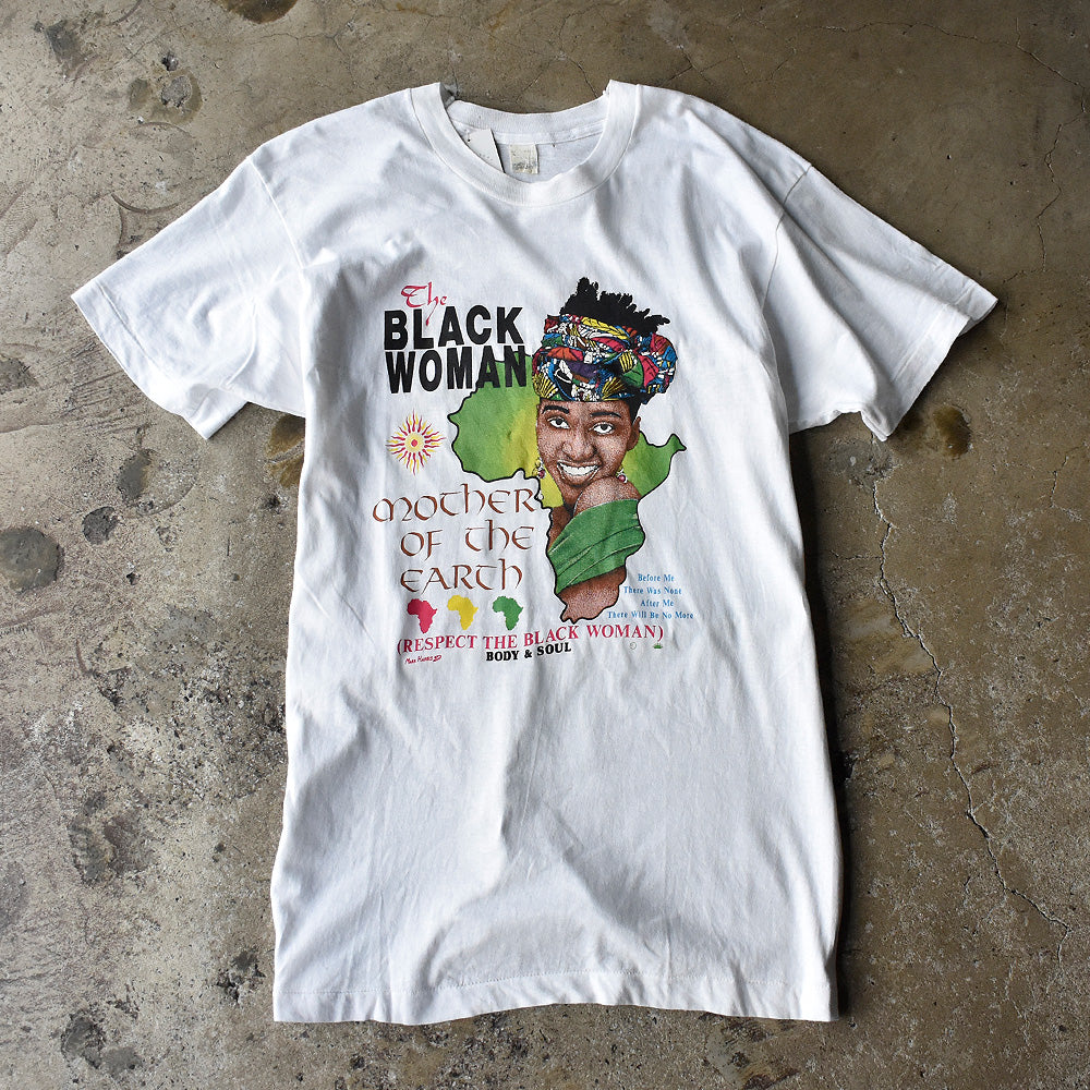 80's～ “Black Woman – Mother of the Earth” Tシャツ 250718H