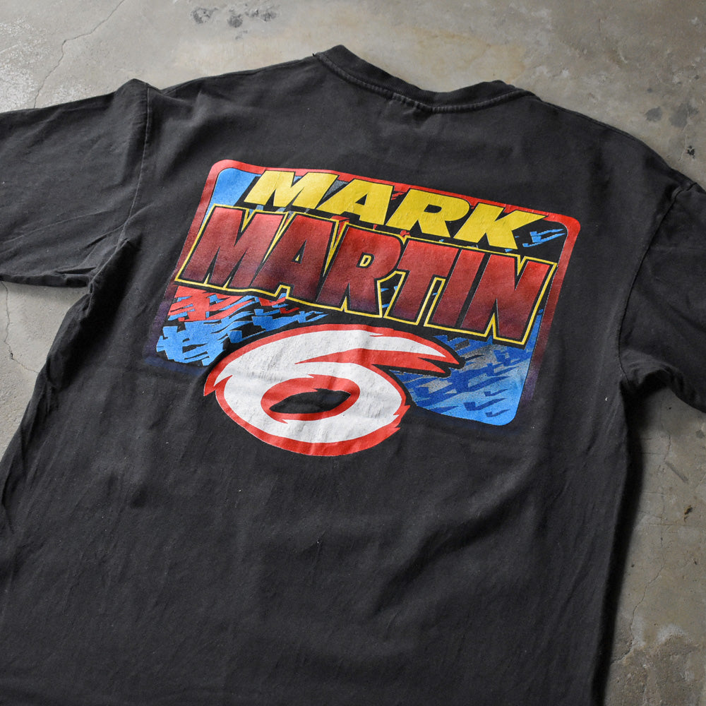 90's “Mark Martin ＃6” レーシング Tシャツ 240815