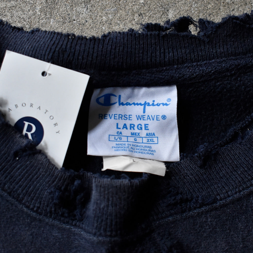 ペンキ！ボロ！ Champion 企業プリント RWスウェット 250304H