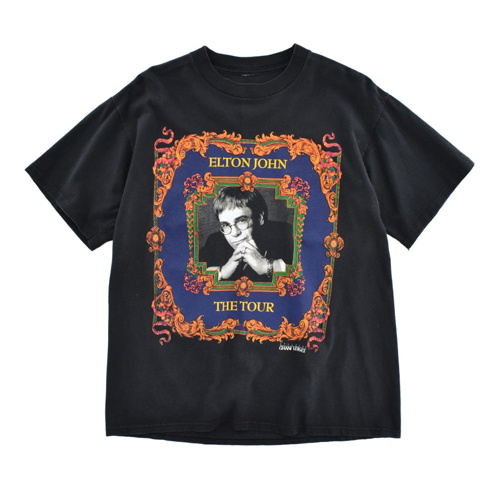 90's Elton John "THE TOUR 1992-1993" Gianni Versace ロックTシャツ 260721H