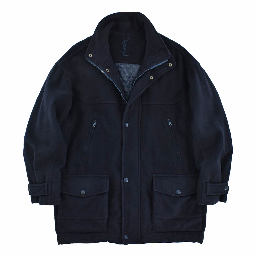 90's Yves Saint Laurent カシミア混 フィールドジャケット 260313H