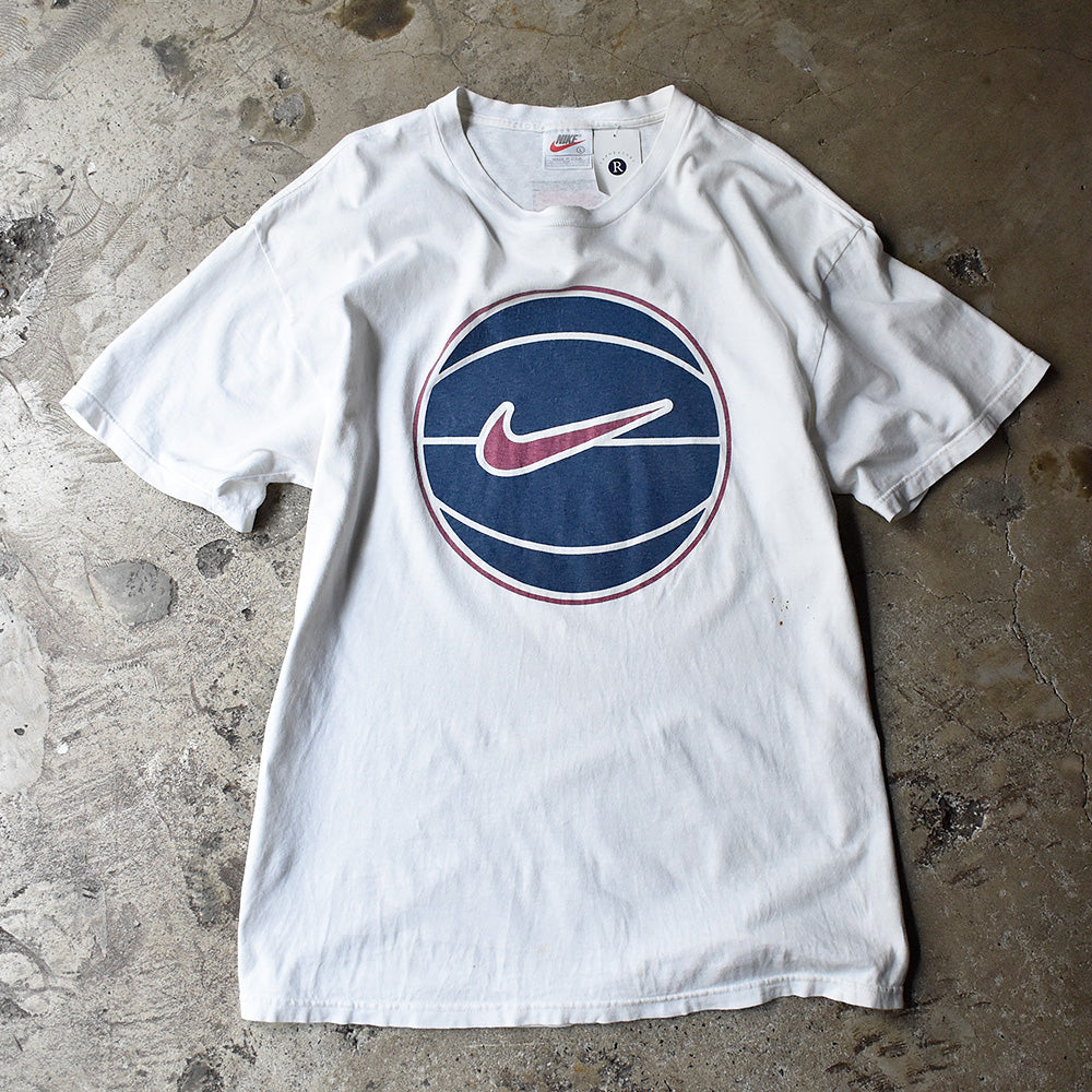 90's～ NIKE “basketball“ Tシャツ USA製 240609H