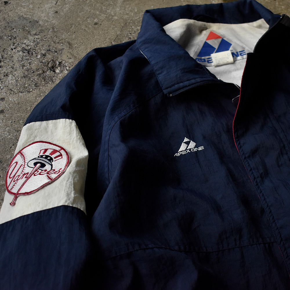 90's APEX ONE MLB “New York Yankees” ナイロンジャケット 250120H