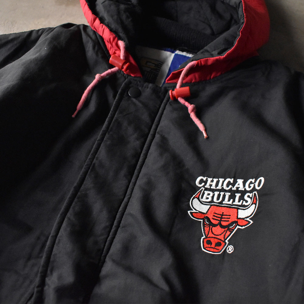 90’s COMPETITOR “NBA Chicago Bulls” 中綿入り ナイロンジャケット 240306