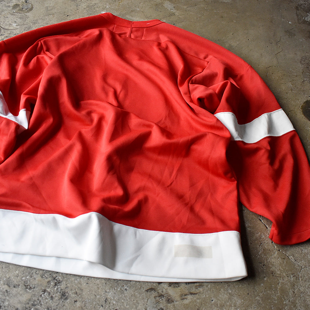 Y2K CCM NHL “Detroit Red Wings” 2Pac ホッケーシャツ 240329H