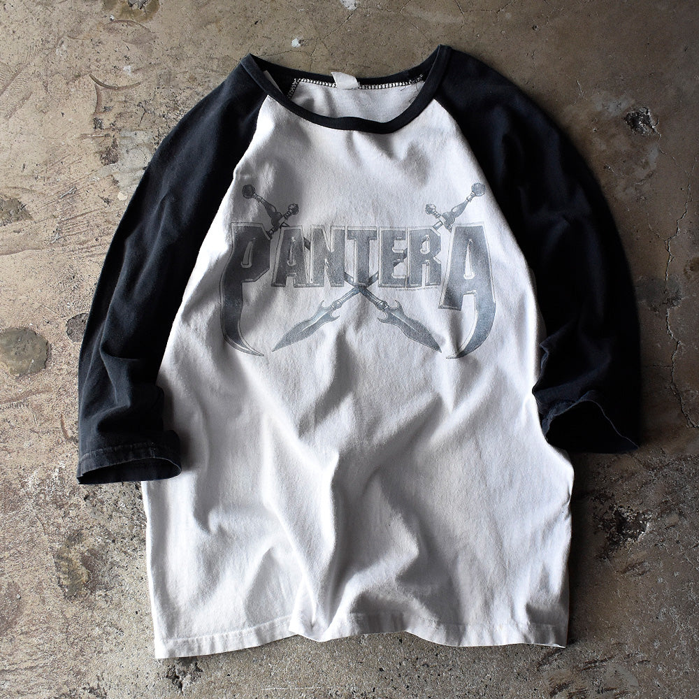 Y2K Pantera ラグランスリーブTシャツ 240420H