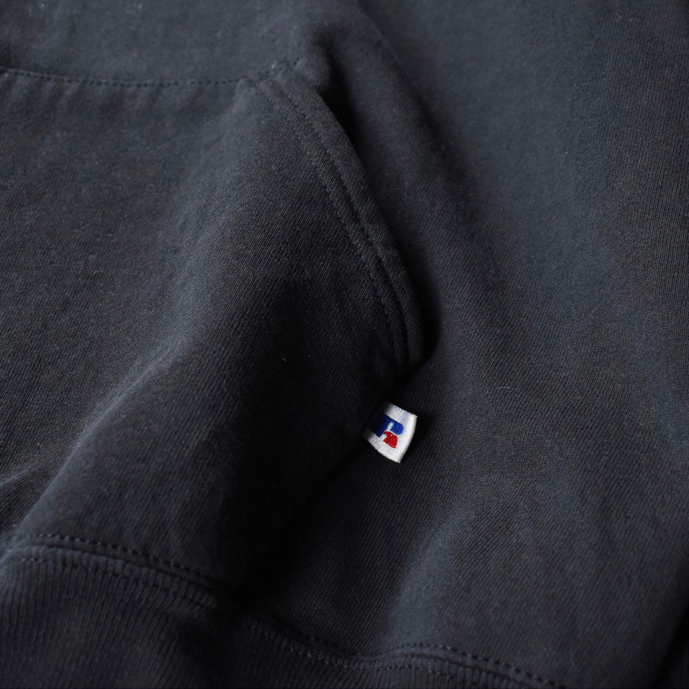 90’s Russell ネコ刺繍 “Am I okay?” スウェットパーカー  251114H