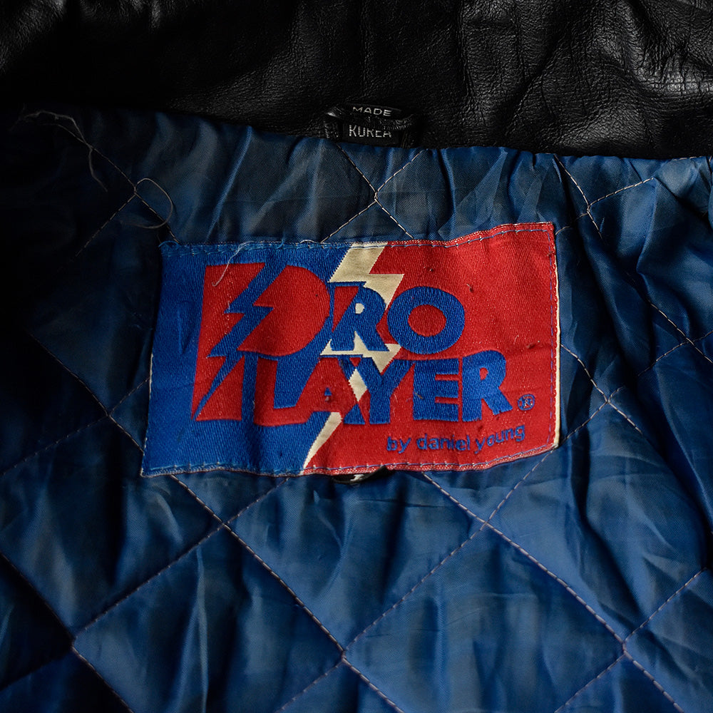 80's PROPLAYER NFL “New York Giants” レザージャケット 231116H