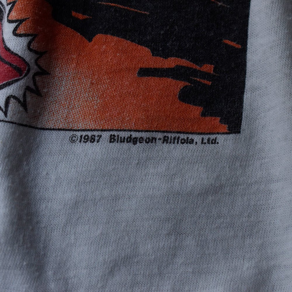80's　Def Leppard/デフ・レパード　"Women Of Doom Hysteria"　アメコミTee　230815H