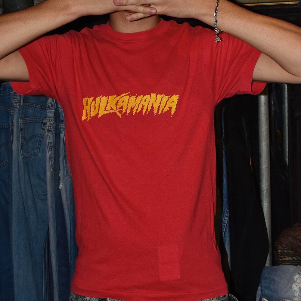 80's Hulk Hogan “HULKAMANIA” オフィシャルTシャツ 250905H